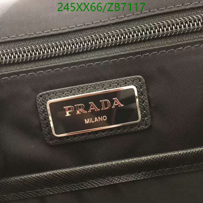 Prada Top Fake Bag Code: ZB7117