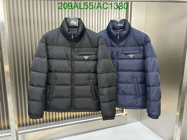 best replica quality Prada Fake Designer Down Jacket Men Code: AC1380