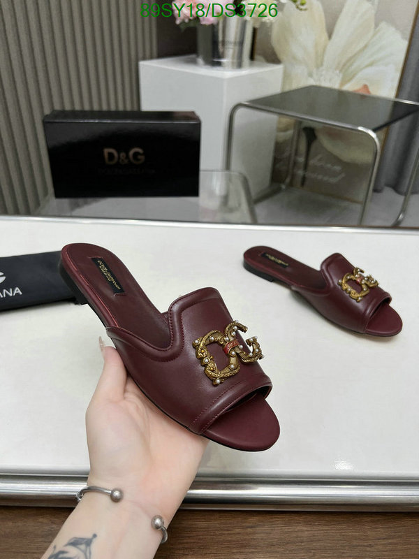 best aaaaa DHgate Replica D&G women's shoes Code: DS3726