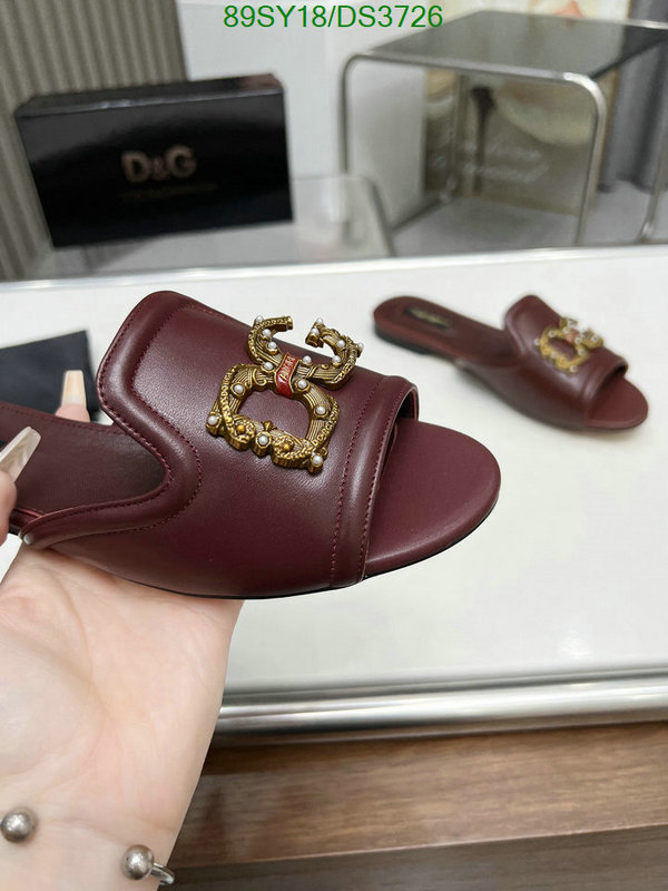 best aaaaa DHgate Replica D&G women's shoes Code: DS3726