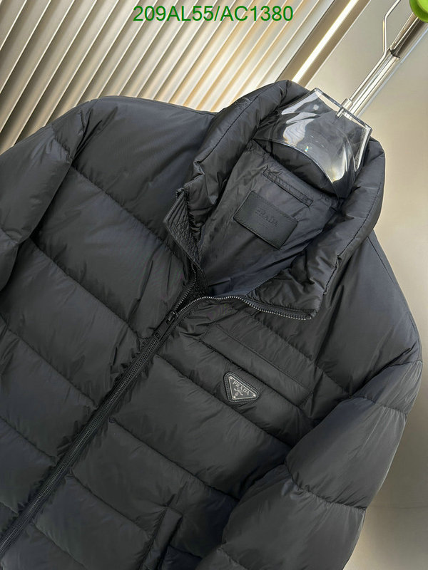 best replica quality Prada Fake Designer Down Jacket Men Code: AC1380