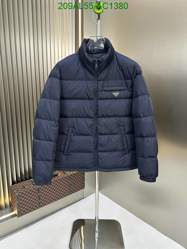 best replica quality Prada Fake Designer Down Jacket Men Code: AC1380