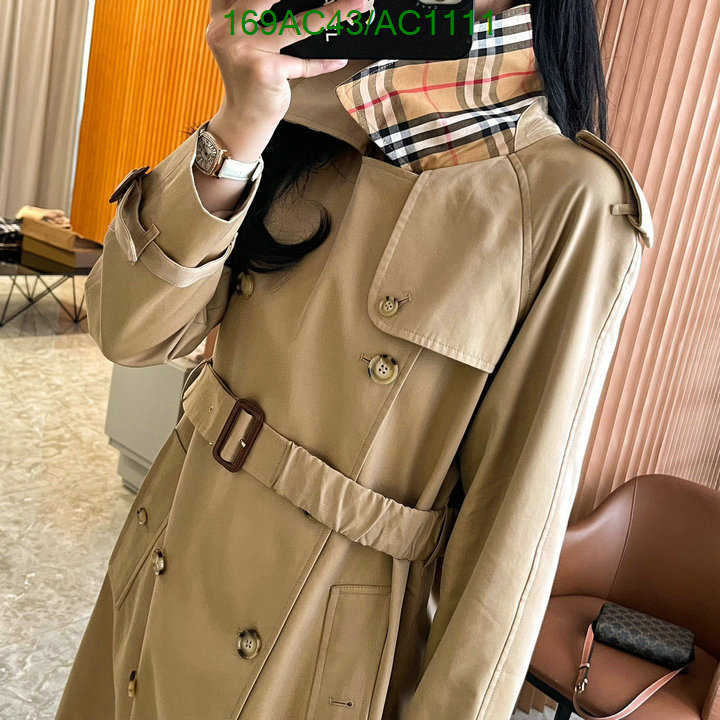 new designer replica YUPOO-Burberry Replica Down Jacket Women Code: AC1111