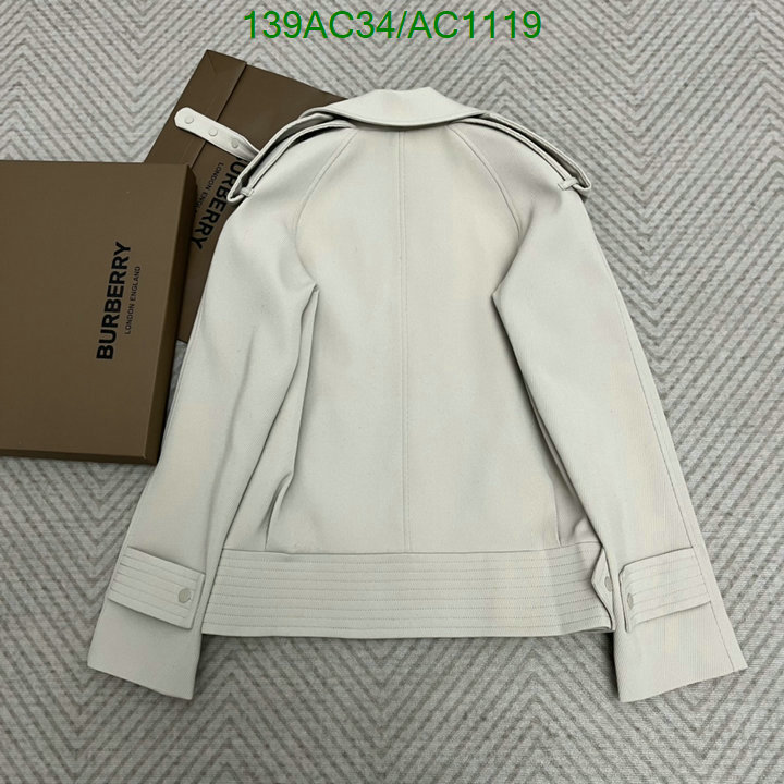 wholesale YUPOO-Burberry Replica Down Jacket Women Code: AC1119