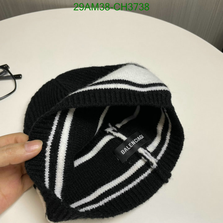 wholesale sale YUPOO-Balenciaga Replica Hat Code: CH3738