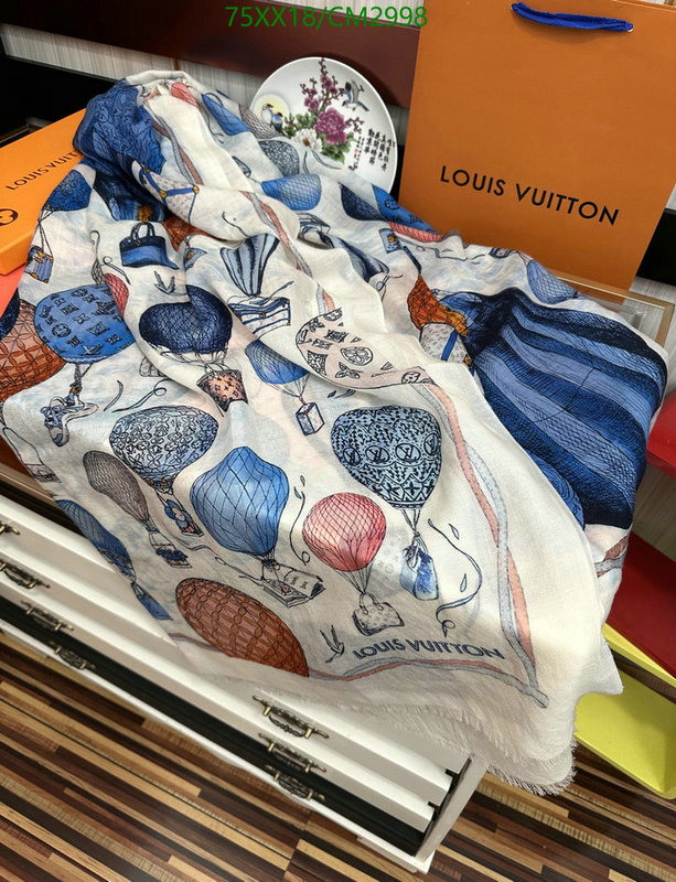 top quality designer replica YUPOO-Louis Vuitton Best Scarf LV Code: CM2998