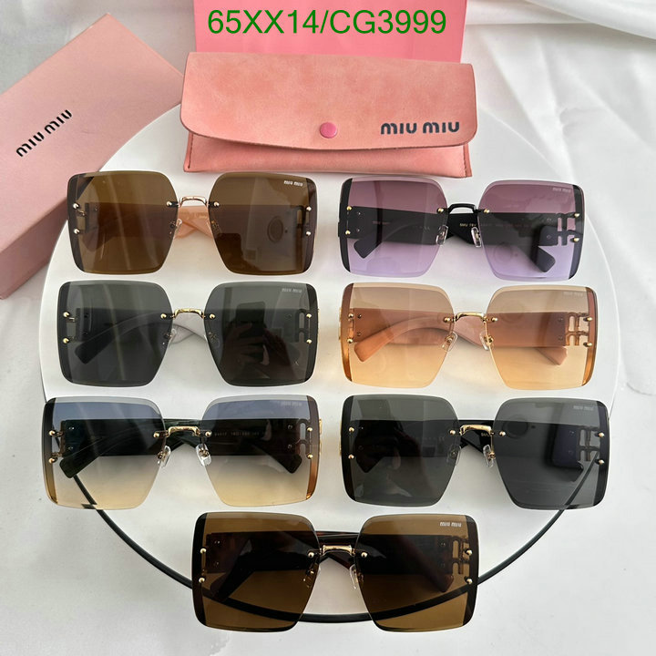 top designer replica YUPOO-MiuMiu Luxury Replica Glasses Code: CG3999