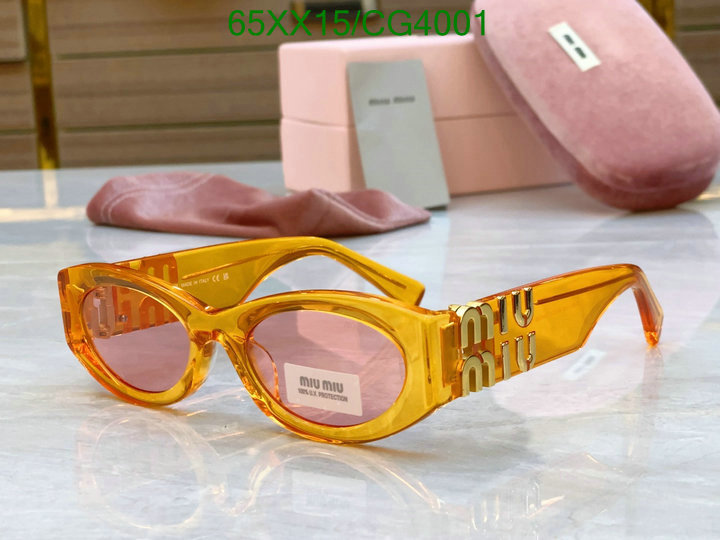 buy aaaaa cheap YUPOO-MiuMiu Luxury Replica Glasses Code: CG4001