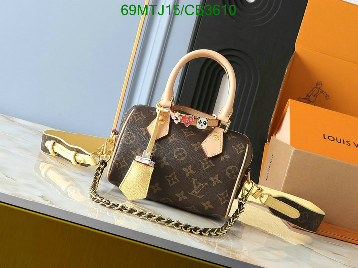 buy luxury 2024 YUPOO-Louis Vuitton 4A Quality Replicas LV Bags Code: CB3610