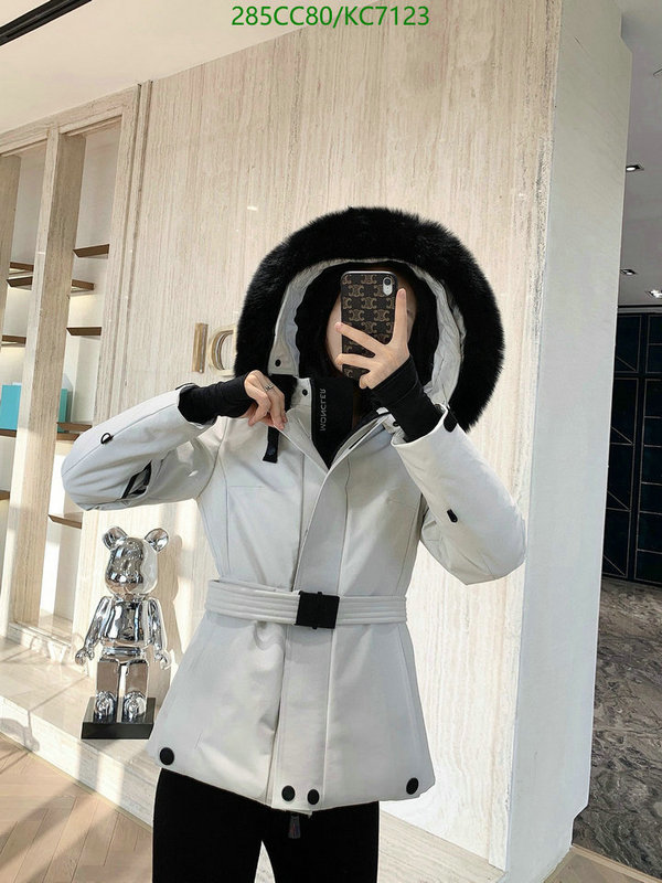 mirror copy luxury YUPOO-Moncler 1:1 quality Replicas down jacket Code: KC7123