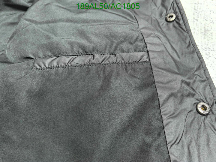 1:1 YUPOO-Moncler 1:1 quality Replicas down jacket Code: AC1805