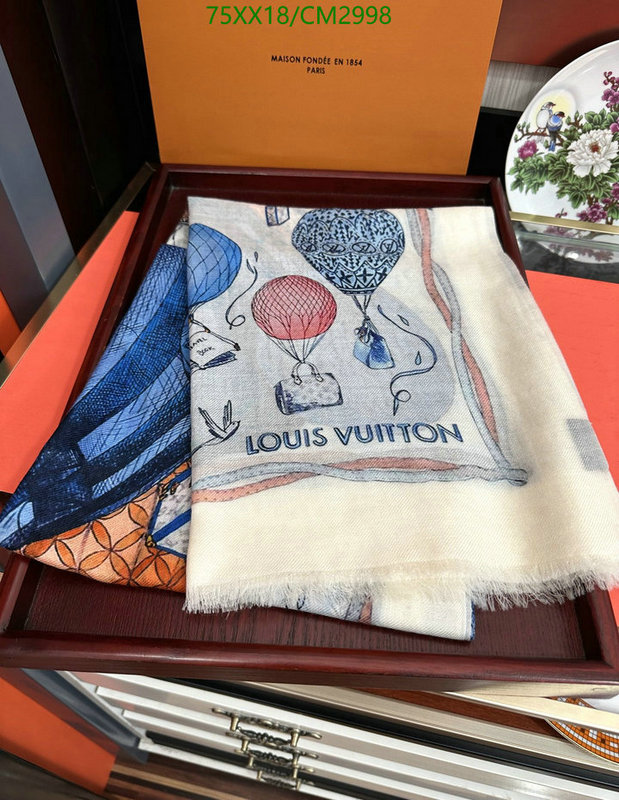 top quality designer replica YUPOO-Louis Vuitton Best Scarf LV Code: CM2998