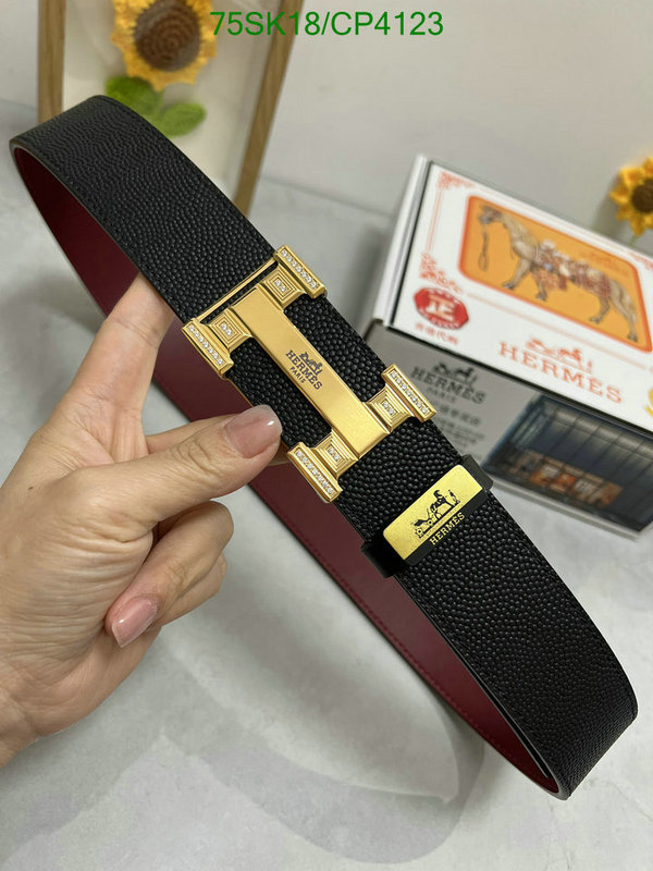 designer wholesale replica YUPOO-Flawless Replica Hermès Belt Code: CP4123