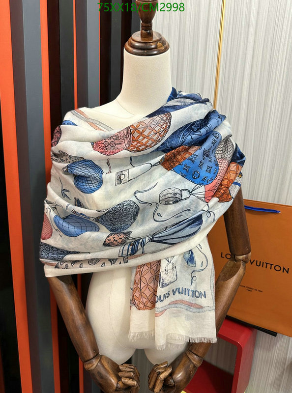 top quality designer replica YUPOO-Louis Vuitton Best Scarf LV Code: CM2998