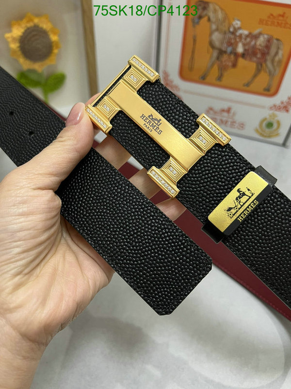 designer wholesale replica YUPOO-Flawless Replica Hermès Belt Code: CP4123