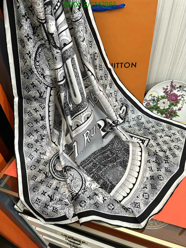 perfect quality designer replica YUPOO-Louis Vuitton Best Scarf LV Code: CM2993