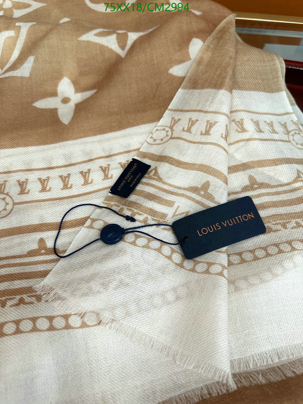 exclusive cheap YUPOO-Louis Vuitton Best Scarf LV Code: CM2994