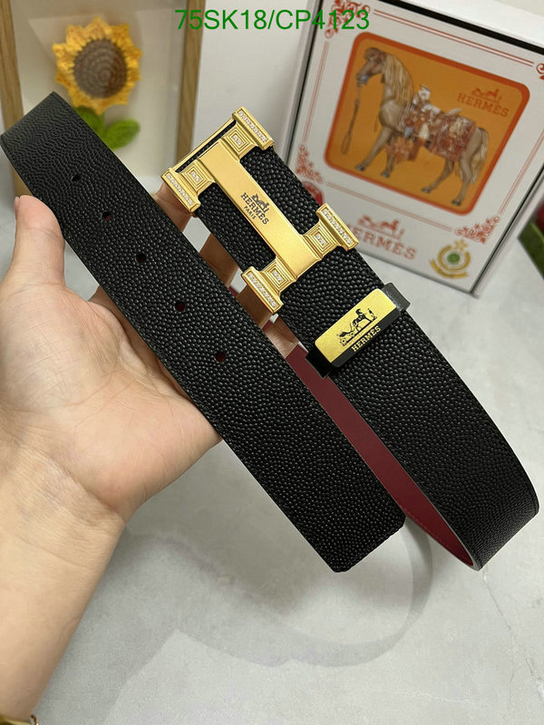 designer wholesale replica YUPOO-Flawless Replica Hermès Belt Code: CP4123