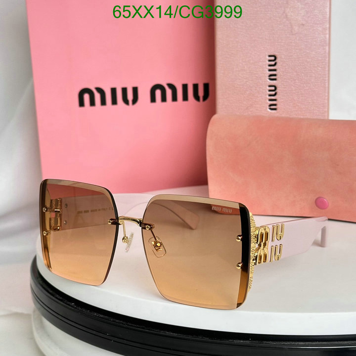 top designer replica YUPOO-MiuMiu Luxury Replica Glasses Code: CG3999