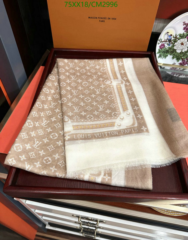 top 1:1 replica YUPOO-Louis Vuitton Best Scarf LV Code: CM2996