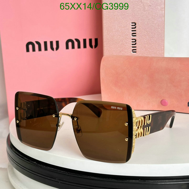 top designer replica YUPOO-MiuMiu Luxury Replica Glasses Code: CG3999