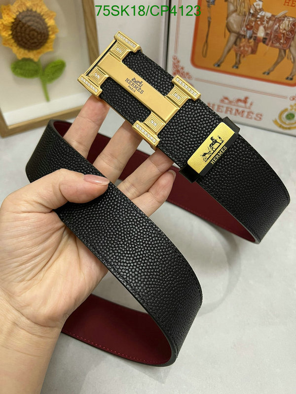 designer wholesale replica YUPOO-Flawless Replica Hermès Belt Code: CP4123