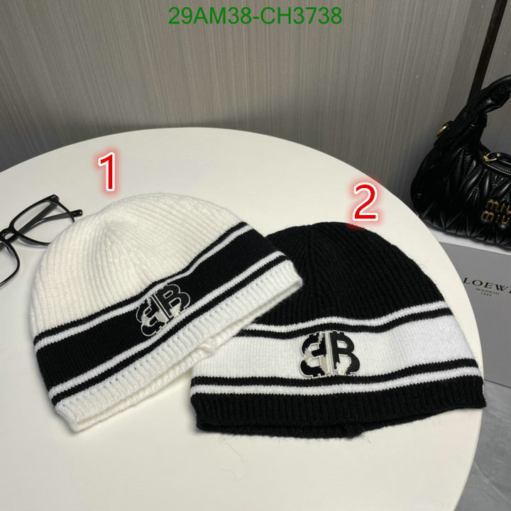 wholesale sale YUPOO-Balenciaga Replica Hat Code: CH3738