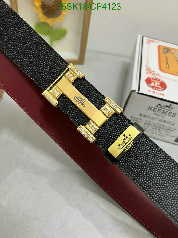 designer wholesale replica YUPOO-Flawless Replica Hermès Belt Code: CP4123