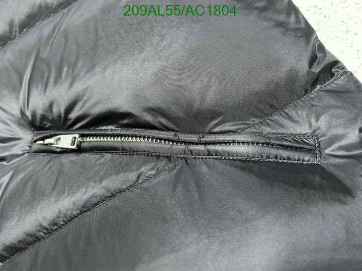 best luxury replica YUPOO-Moncler 1:1 quality Replicas down jacket Code: AC1804