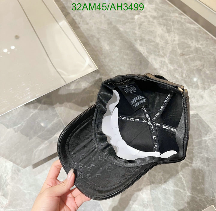 replica 2024 perfect luxury Louis Vuitton Perfect Cap（帽子）LV Code: AH3499