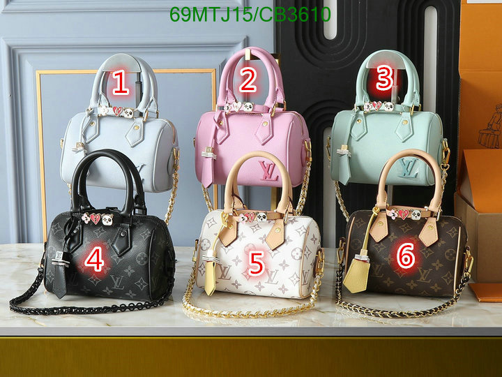 buy luxury 2024 YUPOO-Louis Vuitton 4A Quality Replicas LV Bags Code: CB3610