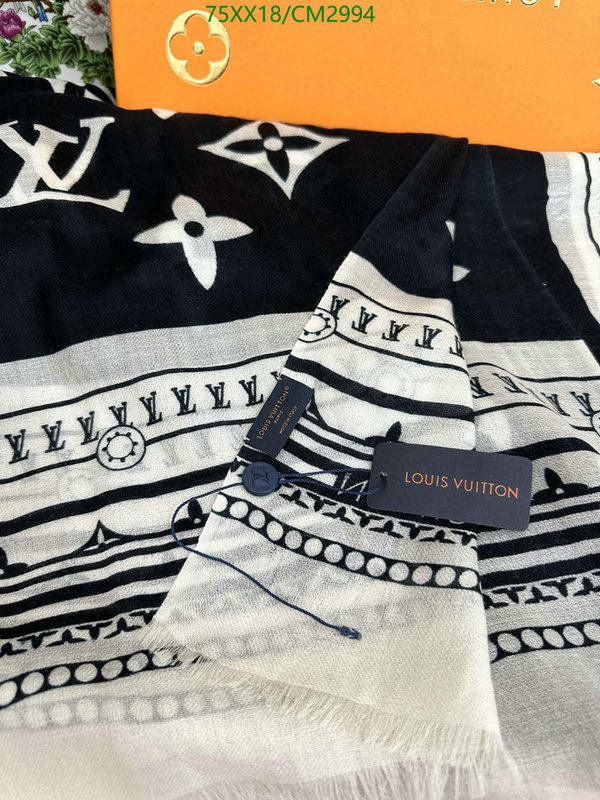 exclusive cheap YUPOO-Louis Vuitton Best Scarf LV Code: CM2994