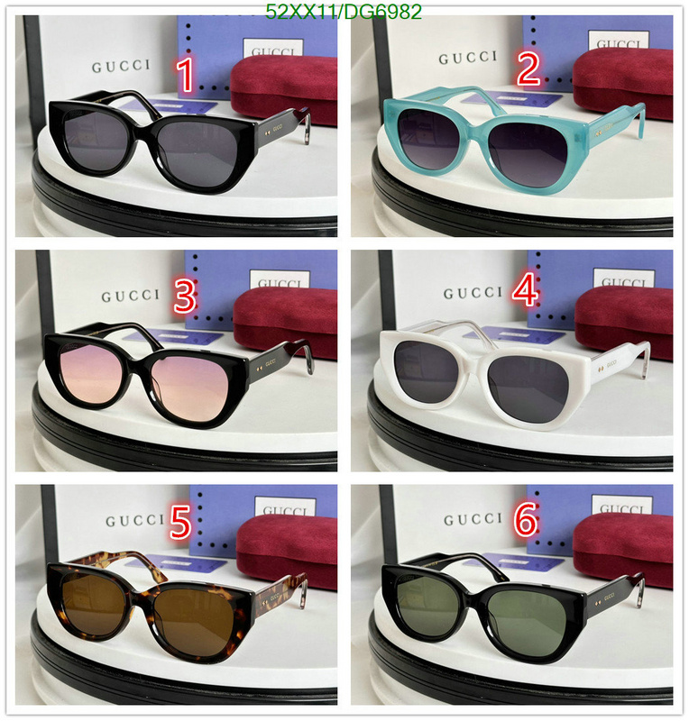 luxury cheap YUPOO-Best Fake Gucci Glasses Code: DG6982