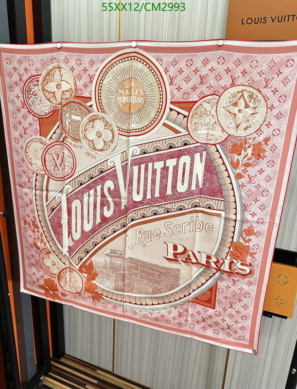 perfect quality designer replica YUPOO-Louis Vuitton Best Scarf LV Code: CM2993