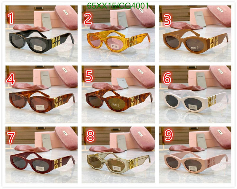 buy aaaaa cheap YUPOO-MiuMiu Luxury Replica Glasses Code: CG4001