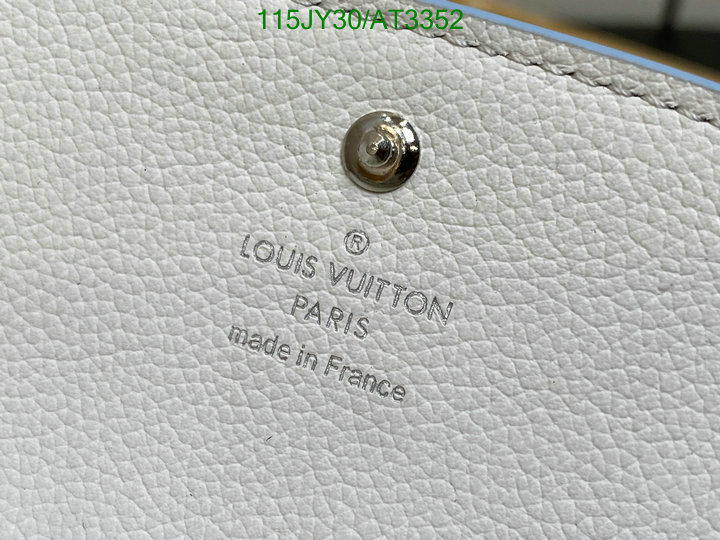 aaaaa+ replica Louis Vuitton Best Replica Wallet LV Code: AT3352