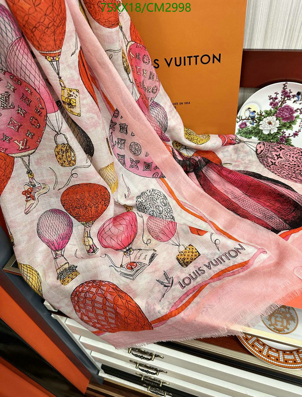 top quality designer replica YUPOO-Louis Vuitton Best Scarf LV Code: CM2998