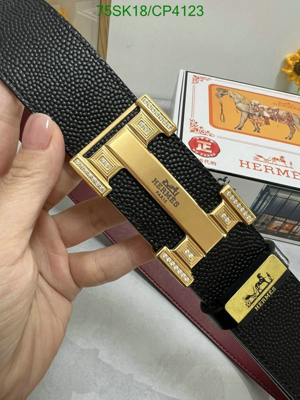 designer wholesale replica YUPOO-Flawless Replica Hermès Belt Code: CP4123