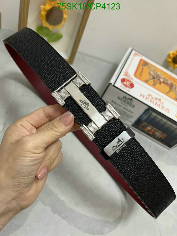 designer wholesale replica YUPOO-Flawless Replica Hermès Belt Code: CP4123