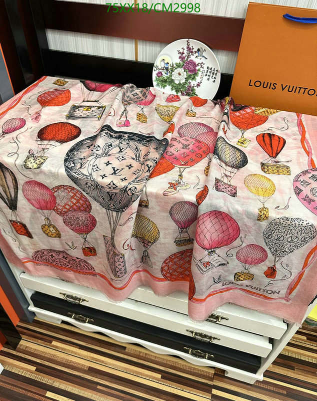 top quality designer replica YUPOO-Louis Vuitton Best Scarf LV Code: CM2998