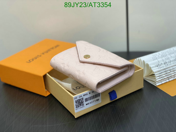 luxury cheap Louis Vuitton Best Replica Wallet LV Code: AT3354