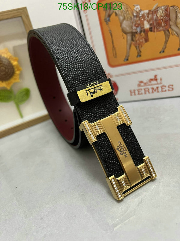 designer wholesale replica YUPOO-Flawless Replica Hermès Belt Code: CP4123