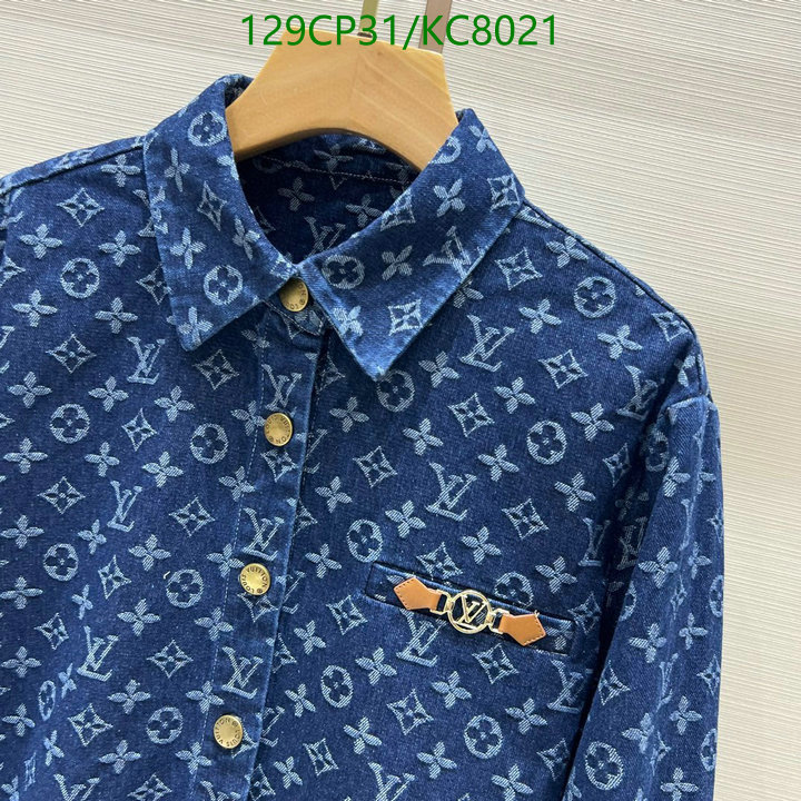 mirror quality YUPOO-Louis Vuitton Best High Replica Clothing LV Code: KC8021