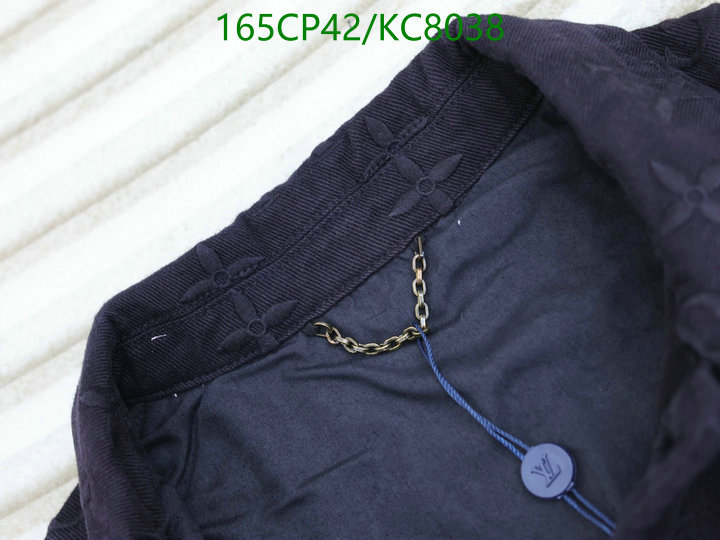 top quality website YUPOO-Louis Vuitton Best High Replica Clothing LV Code: KC8038