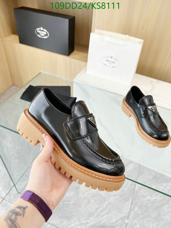 copy aaaaa YUPOO-Prada high quality fake women's shoes Code: KS8111