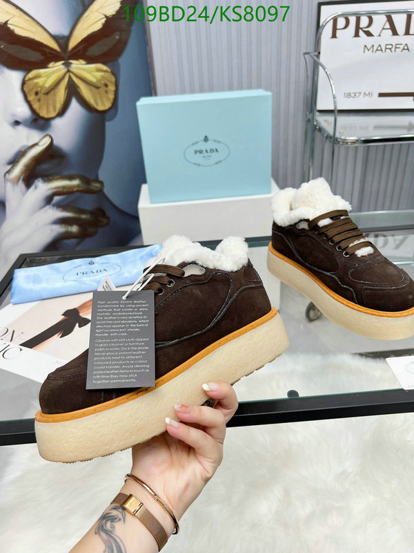 sell online YUPOO-Prada high quality fake women's shoes Code: KS8097