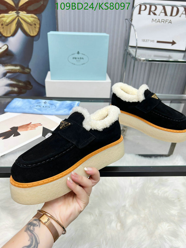 sell online YUPOO-Prada high quality fake women's shoes Code: KS8097