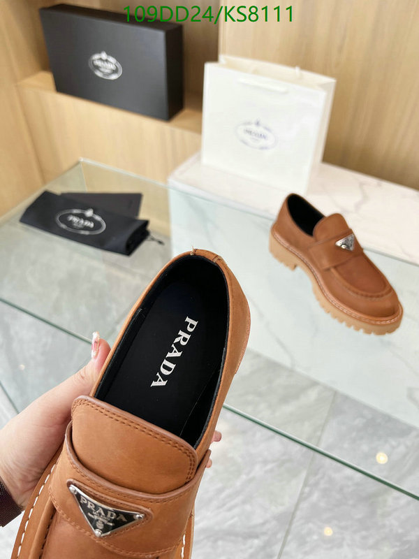 copy aaaaa YUPOO-Prada high quality fake women's shoes Code: KS8111