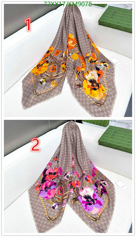 what's best YUPOO-1:1 Replica Gucci Scarf Code: KM9078