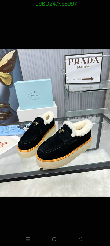 sell online YUPOO-Prada high quality fake women's shoes Code: KS8097